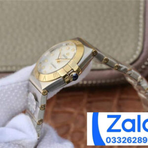 ĐỒNG HỒ NỮ OMEGA CONSTELLATION FAKE 11 NHÀ MÁY 3S NIỀNG VÀNG 27MM 2 ĐỒNG HỒ NỮ OMEGA CONSTELLATION FAKE 11 NHÀ MÁY 3S NIỀNG VÀNG 27MM