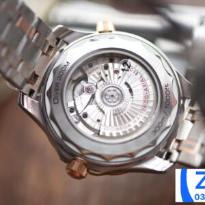 ĐỒNG HỒ NAM OMEGA SEAMASTER SUPER FAKE NHÀ MÁY VS DÂY THÉP MÀU DEMI 42MM 4 ĐỒNG HỒ NAM OMEGA SEAMASTER SUPER FAKE NHÀ MÁY VS DÂY THÉP MÀU DEMI 42MM