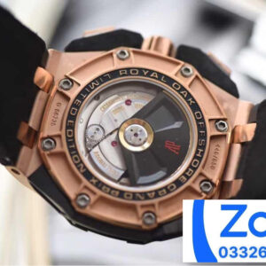 ĐỒNG HỒ AUDEMARS PIGUET ROYAL OAK OFFSHORE 26290RO REPLICA NHÀ MÁY JF 44MM 4 ĐỒNG HỒ AUDEMARS PIGUET ROYAL OAK OFFSHORE 26290RO REPLICA NHÀ MÁY JF 44MM
