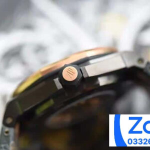 ĐỒNG HỒ NAM AUDEMARS PIGUET ROYAL OAK 15709 SUPER FAKE NHÀ MÁY JF ĐEN 41MM 4 ĐỒNG HỒ NAM AUDEMARS PIGUET ROYAL OAK 15709 SUPER FAKE NHÀ MÁY JF ĐEN 41MM