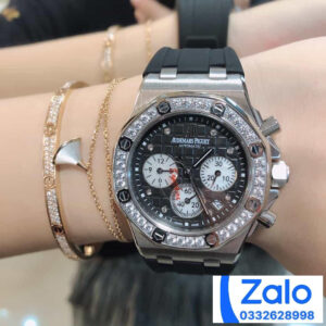 ĐỒNG HỒ NỮ AUDEMARS PIGUET ROYAL OAK OFFSHORE 26236 FAKE 11 ĐÁ TRẮNG 37MM 6 ĐỒNG HỒ NỮ AUDEMARS PIGUET ROYAL OAK OFFSHORE 26236 FAKE 11 ĐÁ TRẮNG 37MM