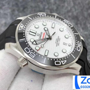 ĐỒNG HỒ NAM OMEGA SEAMASTER FAKE CAO CẤP NHÀ MÁY VS MẶT SỐ TRẮNG 42MM 2 ĐỒNG HỒ NAM OMEGA SEAMASTER FAKE CAO CẤP NHÀ MÁY VS MẶT SỐ TRẮNG 42MM
