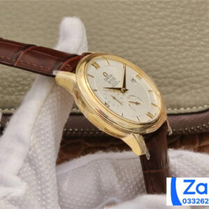 ĐỒNG HỒ NAM OMEGA DE VILLE FAKE 1:1 NHÀ MÁY DV MẶT TRÒN MÀU VÀNG 40MM 3 ĐỒNG HỒ NAM OMEGA DE VILLE FAKE 1:1 NHÀ MÁY DV MẶT TRÒN MÀU VÀNG 40MM