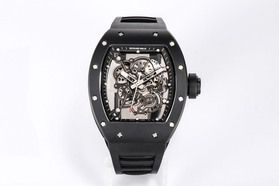 ĐỒNG HỒ NAM RICHARD MILLE RM055 REPLICA 1:1 NHÀ MÁY BBR V2 MÀU ĐEN 45MM ĐỒNG HỒ NAM RICHARD MILLE RM055 REPLICA 1:1 NHÀ MÁY BBR V2 MÀU ĐEN 45MM