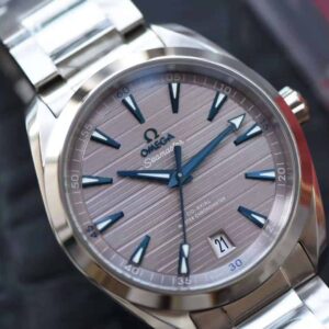ĐỒNG HỒ NAM OMEGA SEAMASTER AQUA TERRA FAKE NHÀ MÁY VS MẶT NÂU 41MM 1 ĐỒNG HỒ NAM OMEGA SEAMASTER AQUA TERRA FAKE NHÀ MÁY VS MẶT NÂU 41MM