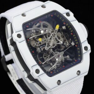 ĐỒNG HỒ NAM RICHARD MILLE RM27-02 REPLICA 11 DÂY VẢI CANVAS TRẮNG 42MM 1 ĐỒNG HỒ NAM RICHARD MILLE RM27-02 REPLICA 11 DÂY VẢI CANVAS TRẮNG 42MM