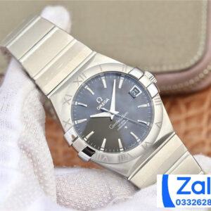 ĐỒNG HỒ NAM OMEGA CONSTELLATION FAKE 1:1 NHÀ MÁY 3S MẶT SỐ ĐEN 38MM 1 ĐỒNG HỒ NAM OMEGA CONSTELLATION FAKE 1:1 NHÀ MÁY 3S MẶT SỐ ĐEN 38MM