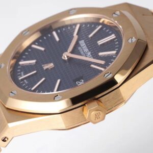 AUDEMARS PIGUET BEST COPIES WATCHES ROYAL OAK 15202IP ZF FACTORY GOLD CASE 39MM 2 ĐỒNG HỒ AUDEMARS PIGUET ROYAL OAK 15202IP REPLCIA CAO CẤP NHÀ MÁY ZF 39MM