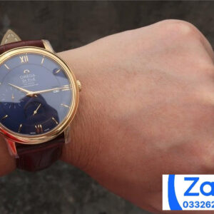 ĐỒNG HỒ NAM OMEGA DE VILLE FAKE CAO CẤP NHÀ MÁY DV VIỀN VÀNG MẶT XANH 40MM 6 ĐỒNG HỒ NAM OMEGA DE VILLE FAKE CAO CẤP NHÀ MÁY DV VIỀN VÀNG MẶT XANH 40MM