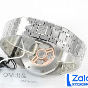 AUDEMARS PIGUET BEST COPIES WATCHES ROYAL OAK 15500 OM FACTORY GREY DIAL 41MM 6 ĐỒNG HỒ NAM AUDEMARS PIGUET ROYAL OAK 15500 FAKE 11 NHÀ MÁY OM LỘ CƠ 41MM