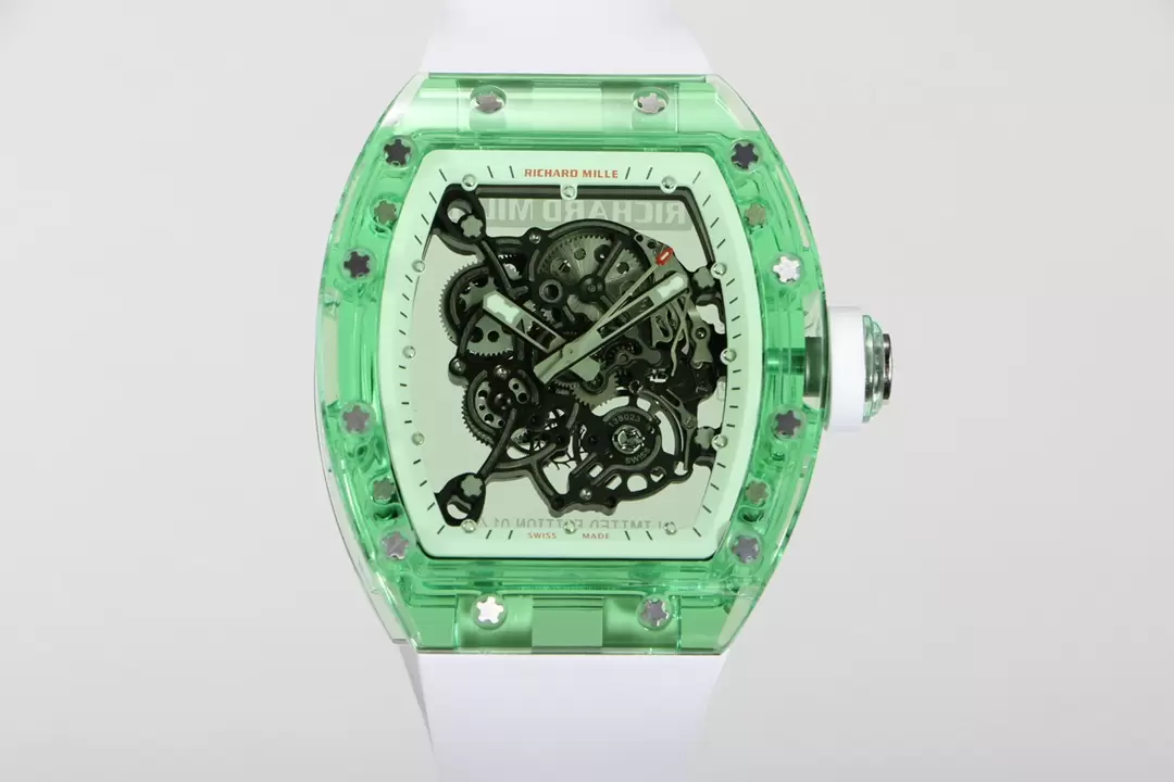 ĐỒNG HỒ NAM RICHARD MILLE RM055 REPLICA 1:1 NHÀ MÁY RM VỎ XANH 45MM ĐỒNG HỒ NAM RICHARD MILLE RM055 REPLICA 1:1 NHÀ MÁY RM VỎ XANH 45MM