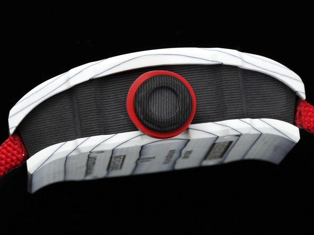 ĐỒNG HỒ NAM RICHARD MILLE RM27-02 REPLICA 11 DÂY VẢI CANVAS ĐỎ 42MM ĐỒNG HỒ NAM RICHARD MILLE RM27-02 REPLICA 11 DÂY VẢI CANVAS ĐỎ 42MM