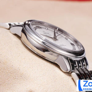 ĐỒNG HỒ NỮ OMEGA DE VILLE SUPER FAKE NHÀ MÁY UVS FACTORY ĐÍNH ĐÁ 32.7MM 2 ĐỒNG HỒ NỮ OMEGA DE VILLE SUPER FAKE NHÀ MÁY UVS FACTORY ĐÍNH ĐÁ 32.7MM