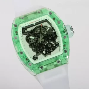 ĐỒNG HỒ NAM RICHARD MILLE RM055 REP 11 NHÀ MÁY RM DÂY ĐEO TRONG SUỐT 45MM 2 ĐỒNG HỒ NAM RICHARD MILLE RM055 REP 11 NHÀ MÁY RM DÂY ĐEO TRONG SUỐT 45MM