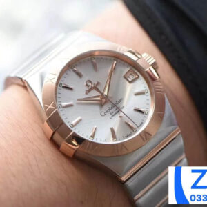 ĐỒNG HỒ NAM OMEGA CONSTELLATION FAKE NHÀ MÁY VS MẶT SỐ ĐƠN GIẢN 38MM 6 ĐỒNG HỒ NAM OMEGA CONSTELLATION FAKE NHÀ MÁY VS MẶT SỐ ĐƠN GIẢN 38MM