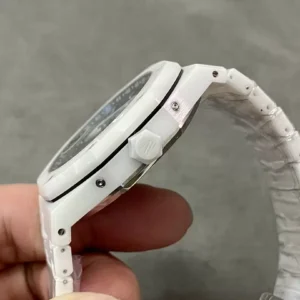 AUDEMARS PIGUET BEST COPIES WATCH ROYAL OAK APS FACTORY CERAMIC 41MM 3 ĐỒNG HỒ AUDEMARS PIGUET ROYAL OAK REP CAO CẤP NHÀ MÁY APS CERAMIC 41MM