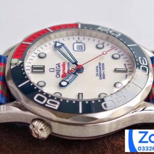 ĐỒNG HỒ NAM OMEGA SEAMASTER FAKE CAO CẤP NHÀ MÁY OM FACTORY DÂY VẢI 41MM 4 ĐỒNG HỒ NAM OMEGA SEAMASTER FAKE CAO CẤP NHÀ MÁY OM FACTORY DÂY VẢI 41MM