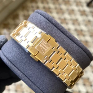 ĐỒNG HỒ AUDEMARS PIGUET ROYAL OAK REP 11 NHÀ MÁY APS MẶT XANH VỎ VÀNG 41MM 5 ĐỒNG HỒ AUDEMARS PIGUET ROYAL OAK REP 11 NHÀ MÁY APS MẶT XANH VỎ VÀNG 41MM