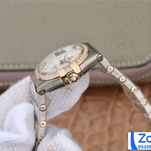 ĐỒNG HỒ NỮ OMEGA CONSTELLATION FAKE 1:1 NHÀ MÁY ZF MẶT SỐ TRẮNG 27MM 2 ĐỒNG HỒ NỮ OMEGA CONSTELLATION FAKE 1:1 NHÀ MÁY ZF MẶT SỐ TRẮNG 27MM