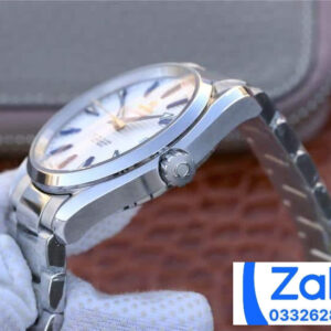 ĐỒNG HỒ NAM OMEGA SEAMASTER AQUA TERRA FAKE NHÀ MÁY VS CỌC SỐ XANH 41MM 3 ĐỒNG HỒ NAM OMEGA SEAMASTER AQUA TERRA FAKE NHÀ MÁY VS CỌC SỐ XANH 41MM