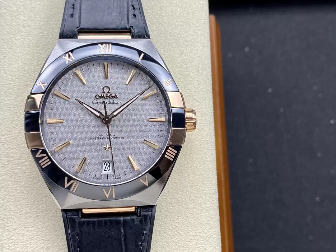 ĐỒNG HỒ NAM OMEGA CONSTELLATION REPLCIA 11 NHÀ MÁY SBF BEZEL ĐEN 41MM ĐỒNG HỒ NAM OMEGA CONSTELLATION REPLCIA 11 NHÀ MÁY SBF BEZEL ĐEN 41MM