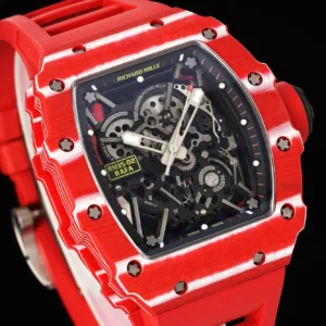 ĐỒNG HỒ NAM RICHARD MILLE RM35-02 REP 11 NHÀ MÁY SONIC MÀU ĐỎ NỔI BẬT 44MM 1 ĐỒNG HỒ NAM RICHARD MILLE RM35-02 REP 11 NHÀ MÁY SONIC MÀU ĐỎ NỔI BẬT 44MM