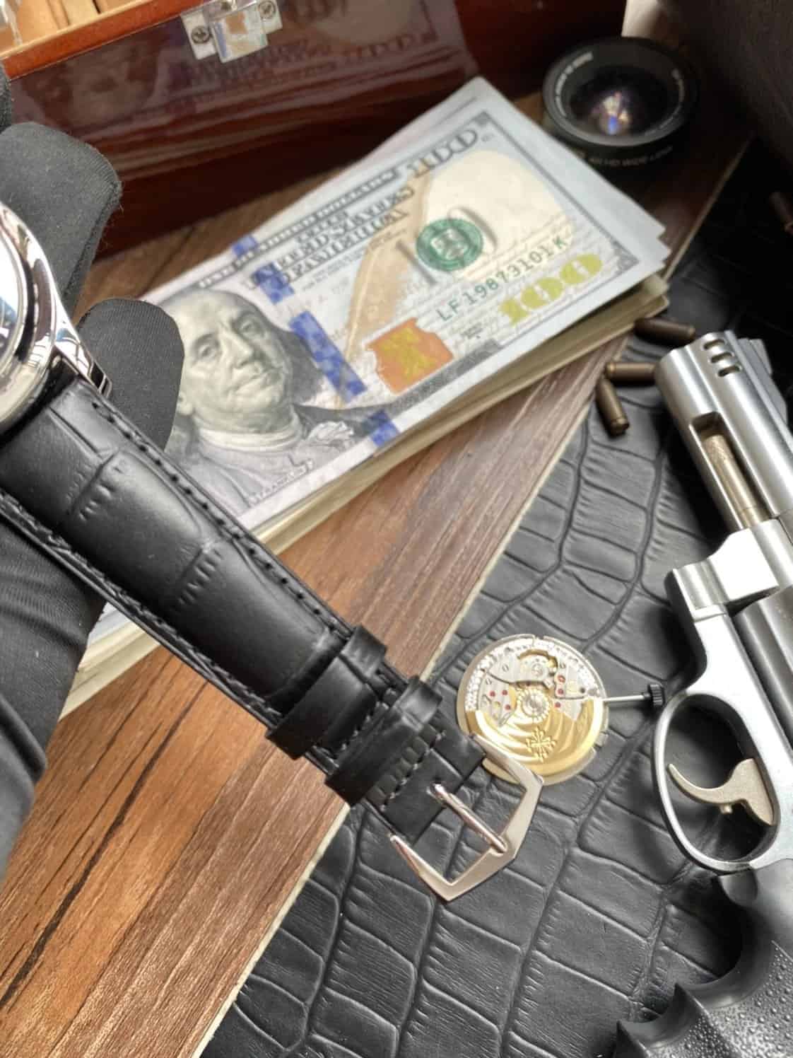 ĐỒNG HỒ PATEK PHILIPPE 5205G REPLICA 11 BLUE DIAL GR FACTORY 40MM (15) ĐỒNG HỒ PATEK PHILIPPE 5205G REPLICA 11 BLUE DIAL GR FACTORY 40MM (15)