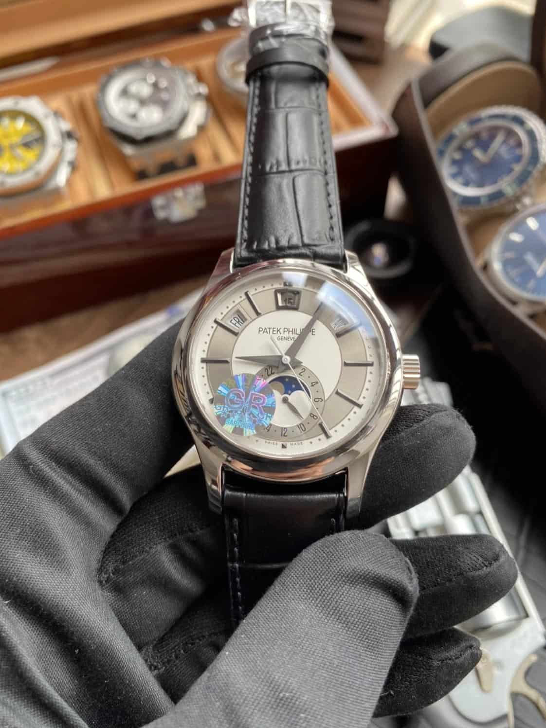 ĐỒNG HỒ PATEK PHILIPPE 5205G REPLICA 11 CAO CẤP THỤY SỸ GR FACTORY 40MM (3) ĐỒNG HỒ PATEK PHILIPPE 5205G REPLICA 11 CAO CẤP THỤY SỸ GR FACTORY 40MM (3)