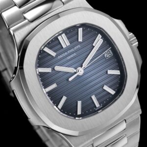 PATEK PHILIPPE 5711 NAUTILUS BEST COPIES WATCHES BLUE DIAL 3K FACTORY 40MM 5 ĐỒNG HỒ PATEK PHILIPPE 5711 NAUTILUS REPLICA 11 BLUE DIAL 3K FACTORY 40MM (6)