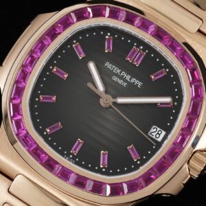 PATEK PHILIPPE 5723/1R NAUTILUS BEST COPIES WATCHES ROSE GOLD CASE RUBY GR FACTORY 40MM 2 ĐỒNG HỒ PATEK PHILIPPE 5711 NAUTILUS REPLICA 11 ROSE GOLD GR FACTORY 40MM (5)