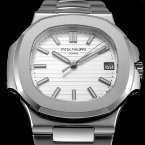 PATEK PHILIPPE 5711 NAUTILUS COPIES WATCHES WHITE DIAL 3K FACTORY 40MM 2 ĐỒNG HỒ PATEK PHILIPPE 5711 NAUTILUS REPLICA 11 WHITE DIAL 3K FACTORY 40MM (3)