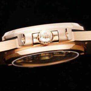 ĐỒNG HỒ PATEK PHILIPPE 5711 NAUTILUS ROSE GOLD ĐÍNH ĐÁ REPLICA 1:1 GS 40MM 5 ĐỒNG HỒ PATEK PHILIPPE 5711 NAUTILUS ROSE GOLD ĐÍNH ĐÁ REPLICA 11 GS 40MM (2)