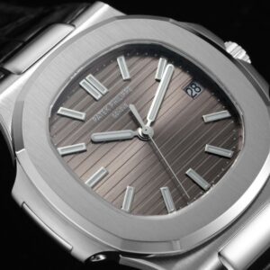 PATEK PHILIPPE 5711G NAUTILUS REPLICA WATCHES LEATHER STRAP 3K FACTORY 40MM 1 ĐỒNG HỒ PATEK PHILIPPE 5711G NAUTILUS REPLICA 11 DÂY DA 3K FACTORY 40MM (2)