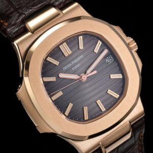 ĐỒNG HỒ PATEK PHILIPPE 5711 NAUTILUS REPLICA 1:1 ROSE GOLD DÂY DA 3K 40MM 3 ĐỒNG HỒ PATEK PHILIPPE 5711G NAUTILUS REPLICA 11 ROSE GOLD DÂY DA 3K 40MM (4)