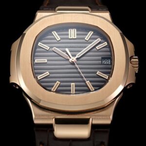 ĐỒNG HỒ PATEK PHILIPPE 5711 NAUTILUS REPLICA 1:1 ROSE GOLD DÂY DA 3K 40MM 8 ĐỒNG HỒ PATEK PHILIPPE 5711G NAUTILUS REPLICA 11 ROSE GOLD DÂY DA 3K 40MM (9)
