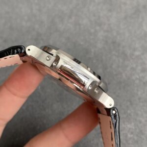 PATEK PHILIPPE 5726 NAUTILUS BEST COPIES WATCHES BLACK LEATHER STRAP GR FACTORY 40.5MM 4 ĐỒNG HỒ PATEK PHILIPPE 5726 NAUTILUS DÂY DA MÀU ĐEN REPLICA 11 GR 40 (5)