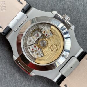 PATEK PHILIPPE 5726 NAUTILUS BEST COPIES WATCHES BLACK LEATHER STRAP GR FACTORY 40.5MM 6 ĐỒNG HỒ PATEK PHILIPPE 5726 NAUTILUS DÂY DA MÀU ĐEN REPLICA 11 GR 40 (7)