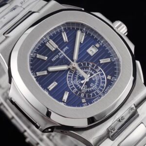 ĐỒNG HỒ PATEK PHILIPPE 5976 NAUTILUS REPLICA 1:1 BLUE DIAL 3K FACTORY 40MM 1 ĐỒNG HỒ PATEK PHILIPPE 5976 NAUTILUS REPLICA 11 BLUE DIAL 3K FACTORY 40MM (2)
