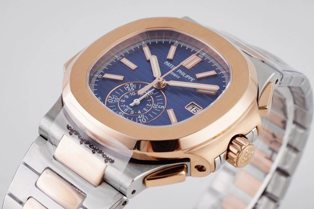 ĐỒNG HỒ PATEK PHILIPPE 5980 NAUTILUS BLUE DIAL REPLICA 11 DÂY THÉP 3K 40MM (3) ĐỒNG HỒ PATEK PHILIPPE 5980 NAUTILUS BLUE DIAL REPLICA 11 DÂY THÉP 3K 40MM (3)