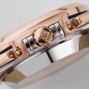 PATEK PHILIPPE 5980 NAUTILUS BLUE DIAL REPLICA WATCHES 3K FACTORY 40MM 6 ĐỒNG HỒ PATEK PHILIPPE 5980 NAUTILUS ROSE GOLD REPLICA 11 3K FACTORY 40MM (7)