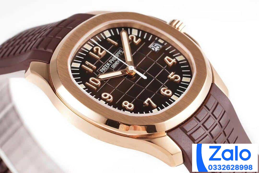 ĐỒNG HỒ PATEK PHILIPPE AQUANAUT 5167R MẶT SỐ MÀU NÂU REPLICA 11 ZF FACTORY 40MM (2) ĐỒNG HỒ PATEK PHILIPPE AQUANAUT 5167R MẶT SỐ MÀU NÂU REPLICA 11 ZF FACTORY 40MM (2)