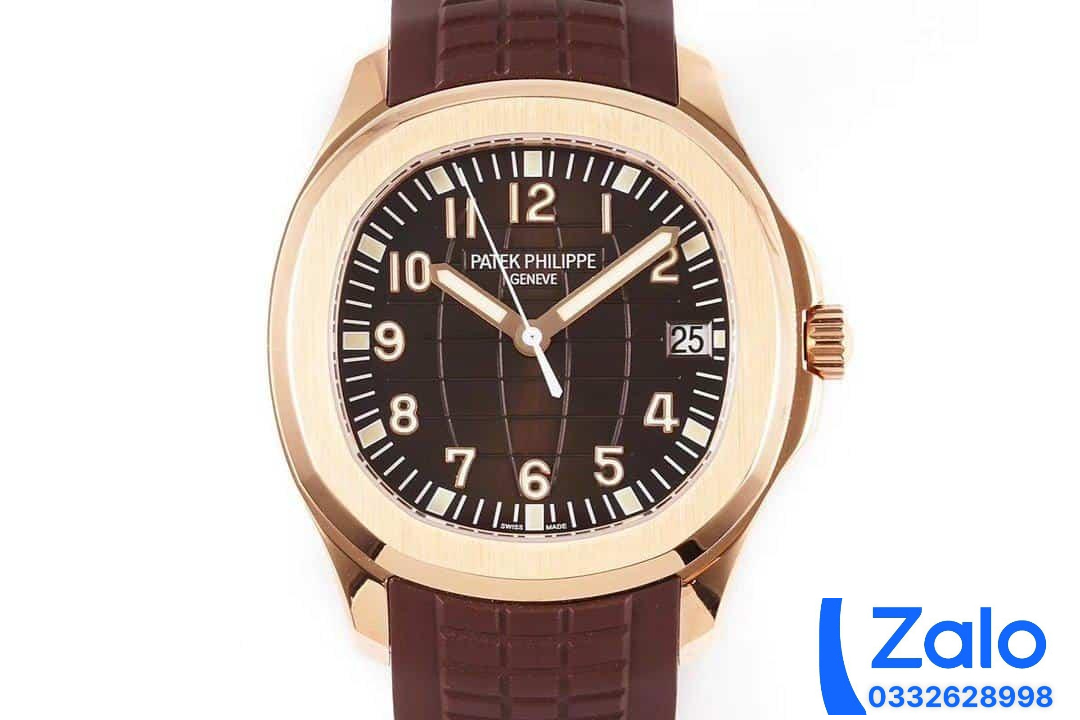 ĐỒNG HỒ PATEK PHILIPPE AQUANAUT 5167R MẶT SỐ MÀU NÂU REPLICA 11 ZF FACTORY 40MM (4) ĐỒNG HỒ PATEK PHILIPPE AQUANAUT 5167R MẶT SỐ MÀU NÂU REPLICA 11 ZF FACTORY 40MM (4)