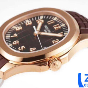 ĐỒNG HỒ PATEK PHILIPPE AQUANAUT 5167R MẶT SỐ MÀU NÂU REPLICA 1:1 ZF FACTORY 40MM 5 ĐỒNG HỒ PATEK PHILIPPE AQUANAUT 5167R MẶT SỐ MÀU NÂU REPLICA 11 ZF FACTORY 40MM (6)