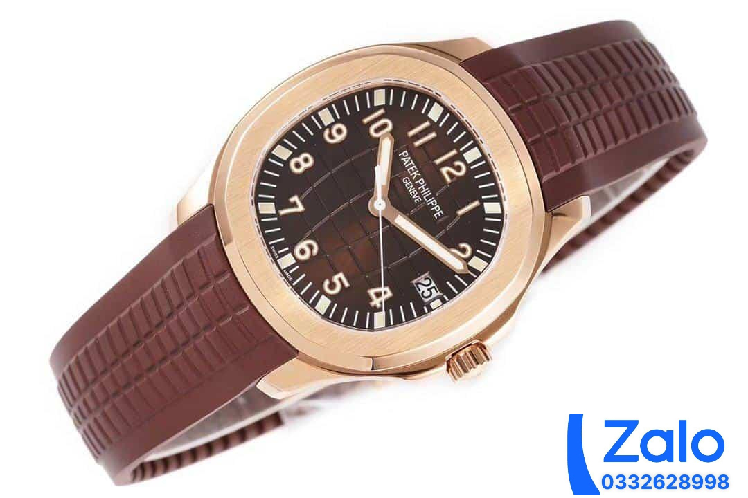 ĐỒNG HỒ PATEK PHILIPPE AQUANAUT 5167R MẶT SỐ MÀU NÂU REPLICA 11 ZF FACTORY 40MM (7) ĐỒNG HỒ PATEK PHILIPPE AQUANAUT 5167R MẶT SỐ MÀU NÂU REPLICA 11 ZF FACTORY 40MM (7)