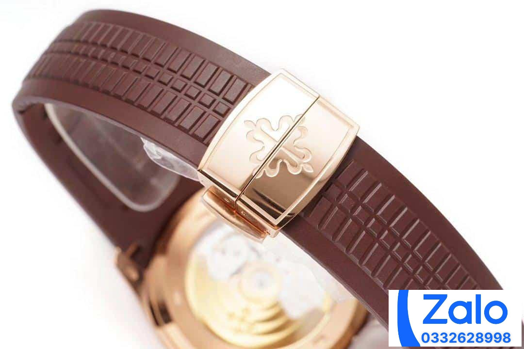 ĐỒNG HỒ PATEK PHILIPPE AQUANAUT 5167R MẶT SỐ MÀU NÂU REPLICA 11 ZF FACTORY 40MM (8) ĐỒNG HỒ PATEK PHILIPPE AQUANAUT 5167R MẶT SỐ MÀU NÂU REPLICA 11 ZF FACTORY 40MM (8)