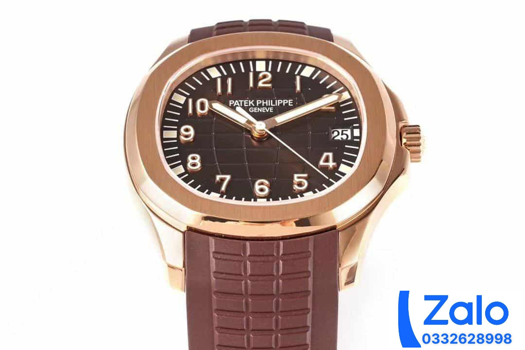 ĐỒNG HỒ PATEK PHILIPPE AQUANAUT 5167R MẶT SỐ MÀU NÂU REPLICA 11 ZF FACTORY 40MM (9) ĐỒNG HỒ PATEK PHILIPPE AQUANAUT 5167R MẶT SỐ MÀU NÂU REPLICA 11 ZF FACTORY 40MM (9)