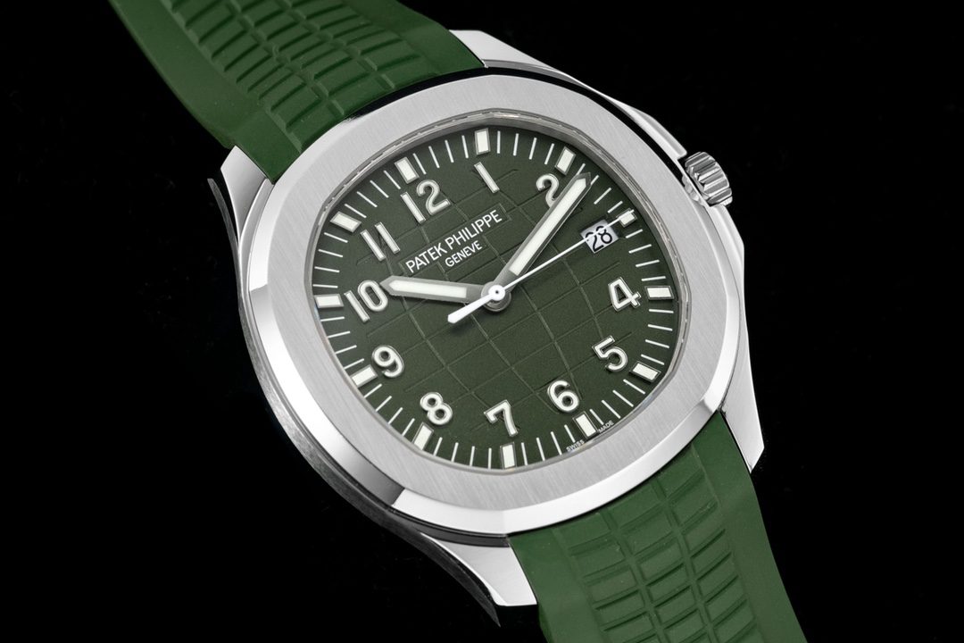 ĐỒNG HỒ PATEK PHILIPPE AQUANAUT 5168 REPLICA 11 MÀU XANH LÁ 3K FACTORY 42MM (3) ĐỒNG HỒ PATEK PHILIPPE AQUANAUT 5168 REPLICA 11 MÀU XANH LÁ 3K FACTORY 42MM (3)