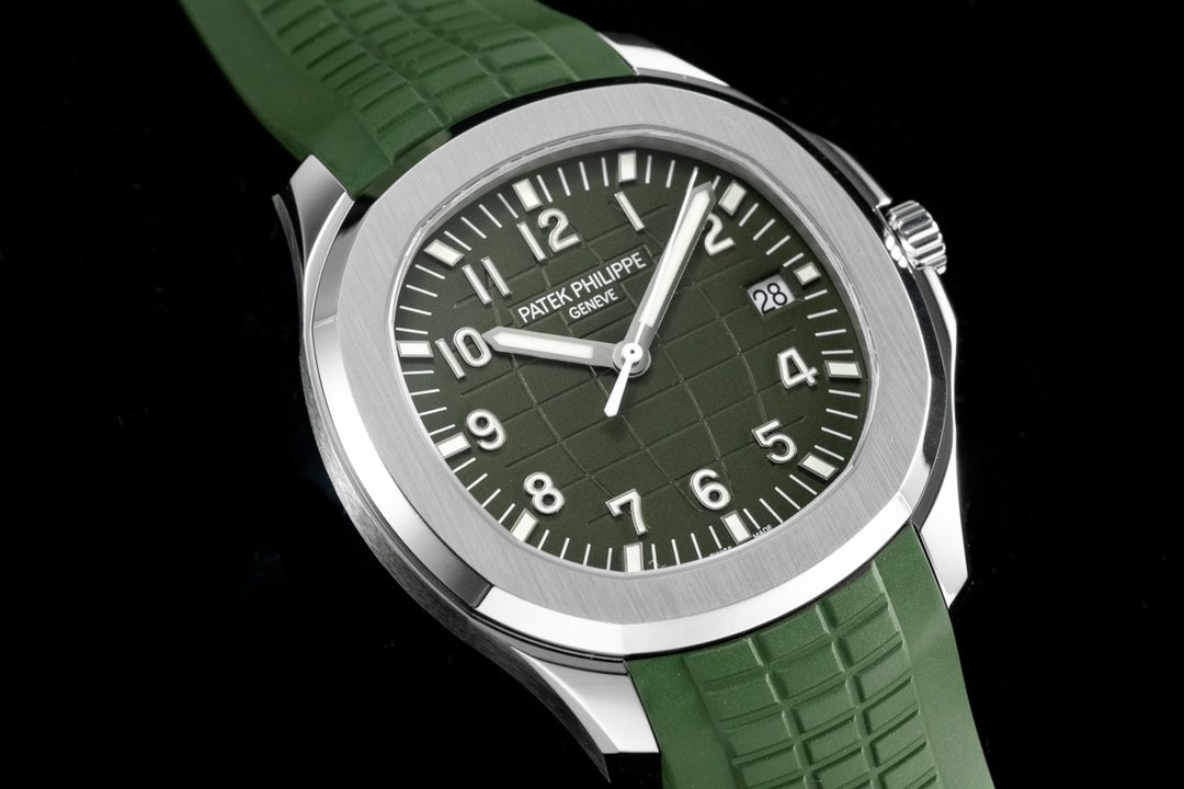 ĐỒNG HỒ PATEK PHILIPPE AQUANAUT 5168 REPLICA 11 MÀU XANH LÁ 3K FACTORY 42MM (5) ĐỒNG HỒ PATEK PHILIPPE AQUANAUT 5168 REPLICA 11 MÀU XANH LÁ 3K FACTORY 42MM (5)