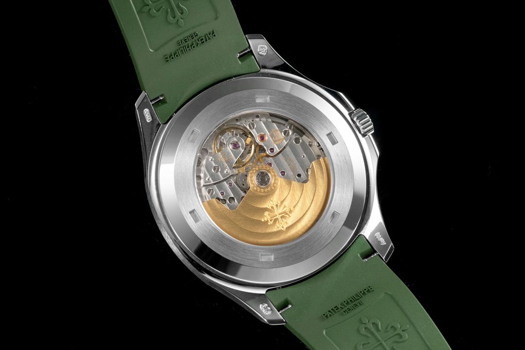 ĐỒNG HỒ PATEK PHILIPPE AQUANAUT 5168 REPLICA 11 MÀU XANH LÁ 3K FACTORY 42MM (9) ĐỒNG HỒ PATEK PHILIPPE AQUANAUT 5168 REPLICA 11 MÀU XANH LÁ 3K FACTORY 42MM (9)