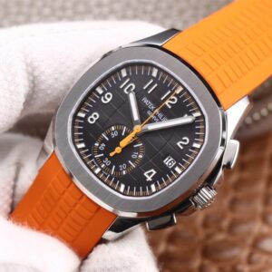 ĐỒNG HỒ PATEK PHILIPPE AQUANAUT 5968A MÀU CAM REPLICA 1:1 OM FACTORY 42.2MM 3 ĐỒNG HỒ PATEK PHILIPPE AQUANAUT 5968A MÀU CAM REPLICA 11 OM FACTORY 42 (4)